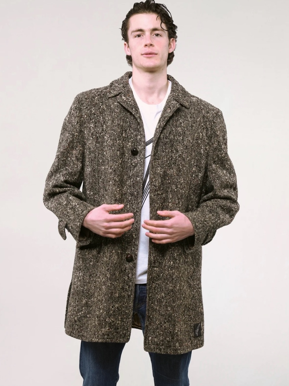 Vintage McGregor the Great TweedChester Wool Coat